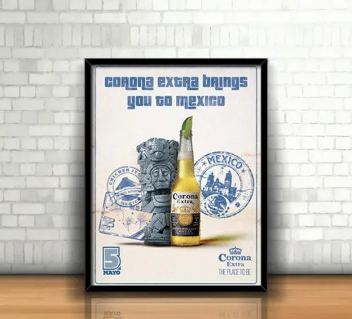 Quadro Cerveja Corona