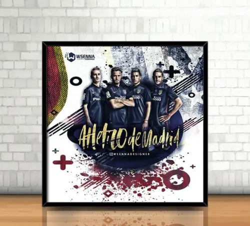 Quadro Club Atlético de Madrid