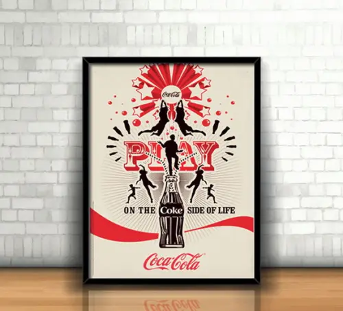 Quadro Coca Cola