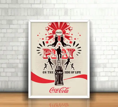Quadro Coca Cola