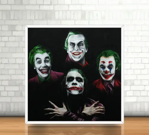 Quadro Coringa (20x20cm)