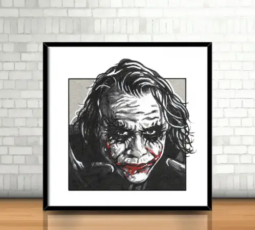 Quadro Coringa (20x20cm)