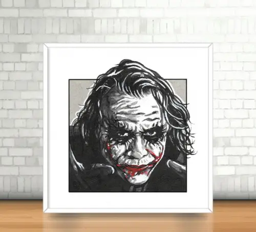 Quadro Coringa (20x20cm)