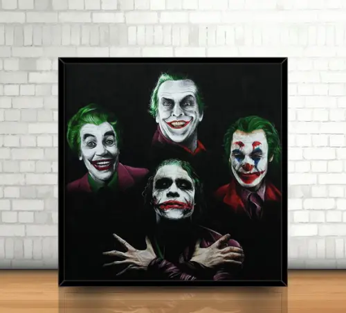 Quadro Coringa (20x20cm)