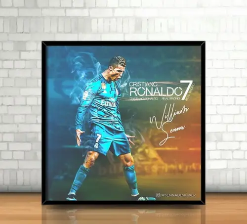 Quadro Cristiano Ronaldo / Real Madrid