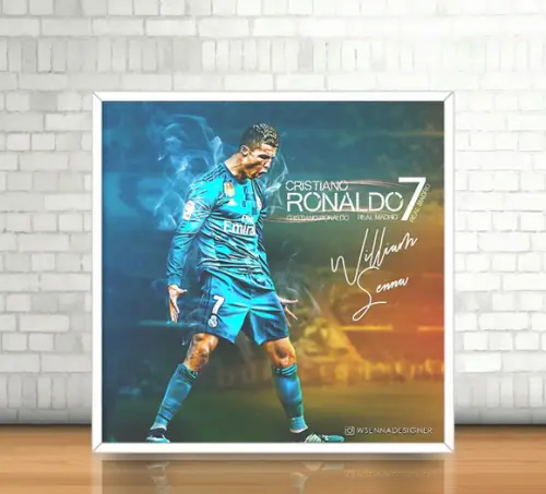 Quadro Cristiano Ronaldo / Real Madrid