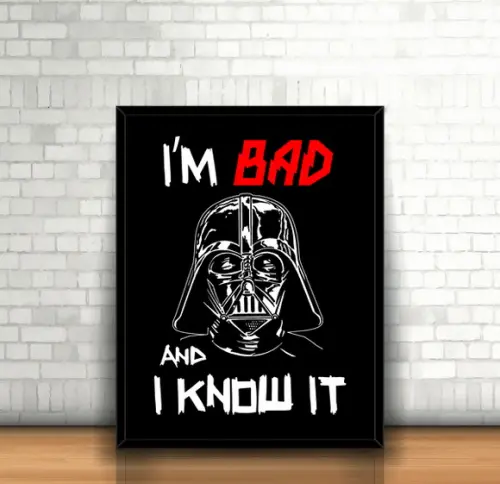 Quadro Darth Vader / Star Wars