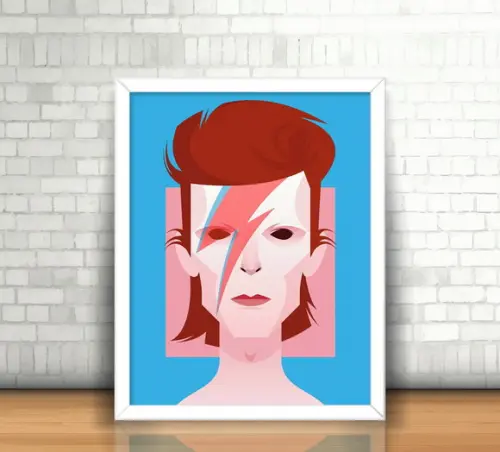 Quadro David Bowie