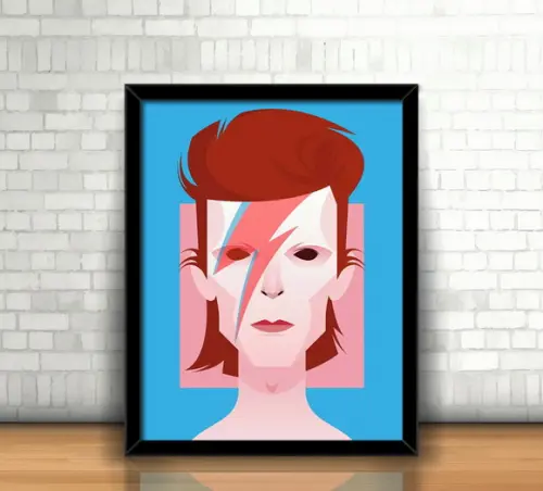 Quadro David Bowie
