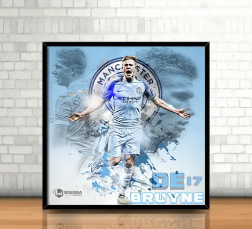 Quadro De Bruyne / Manchester City
