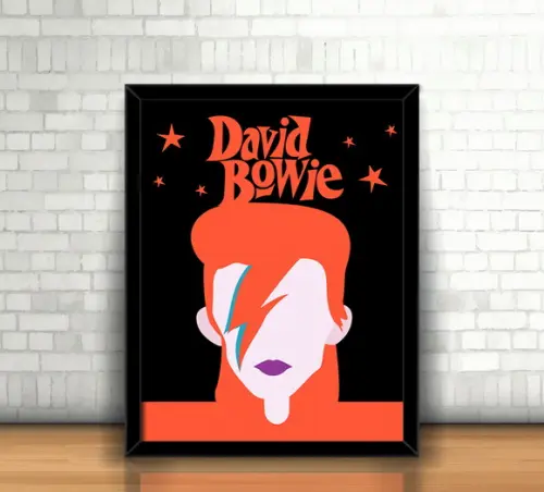 Quadro David Bowie