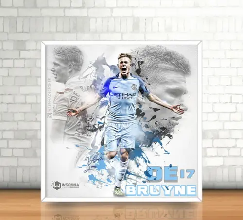 Quadro De Bruyne / Manchester City