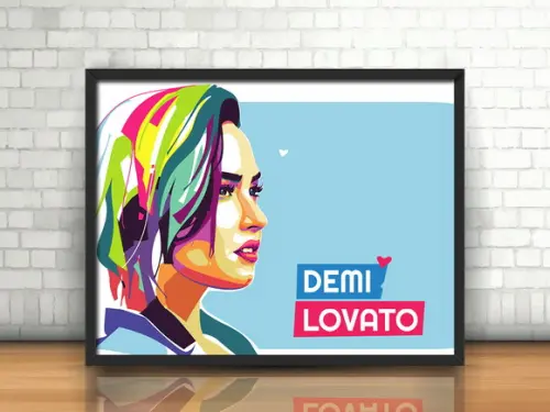 Quadro Demi Lovato