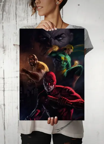 Quadro Demolidor / Defensores