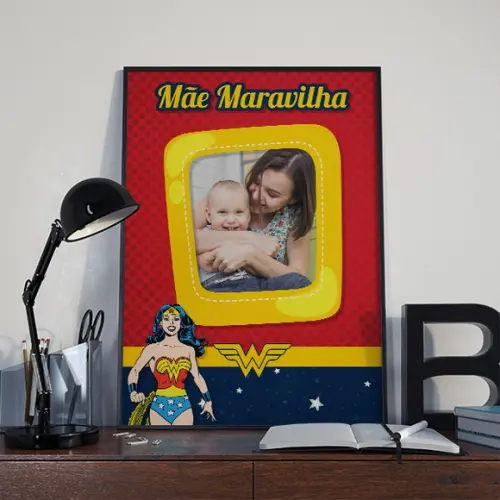 Quadro Dia das Mães / Mãe Maravilha