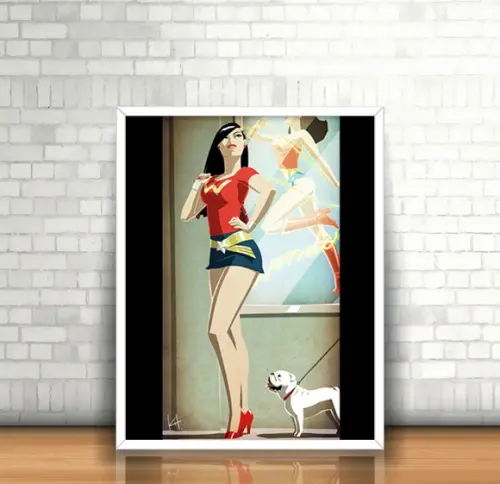 Quadro Diana / Mulher-Maravilha