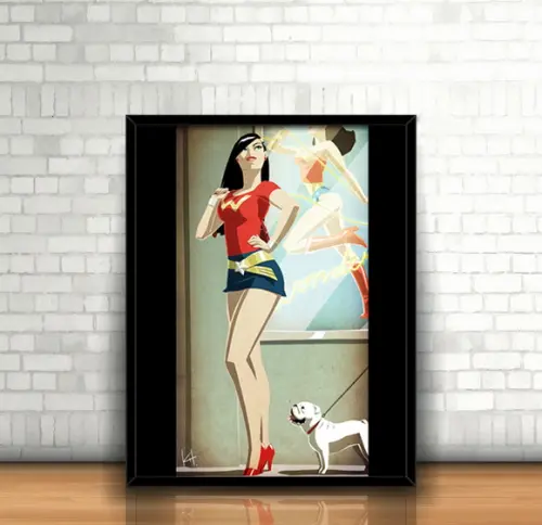 Quadro Diana / Mulher-Maravilha