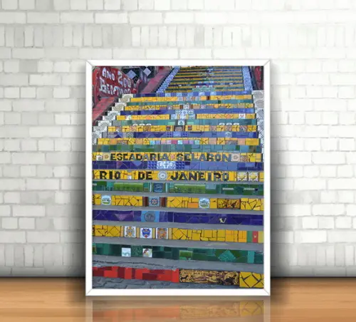 Quadro Escada Selarón / Rio de Janeiro