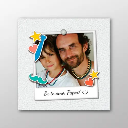 Quadro Eu Te Amo, Papai