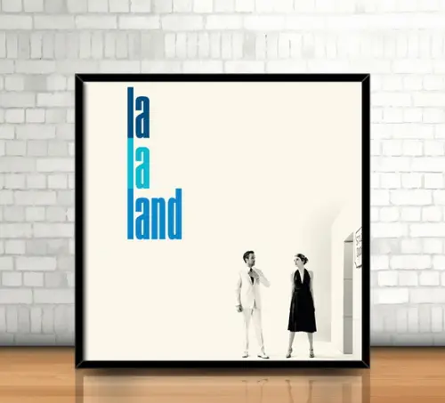 Quadro Filme / La La Land (20x20cm)