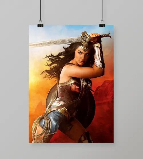 Quadro Filme / Mulher-Maravilha