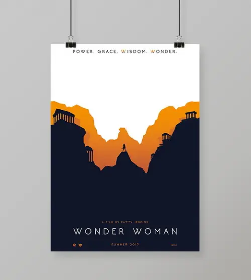 Quadro Filme / Mulher-Maravilha