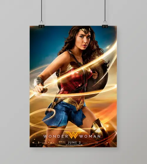 Quadro Filme / Mulher-Maravilha