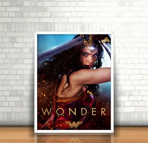Quadro Filme / Mulher-Maravilha