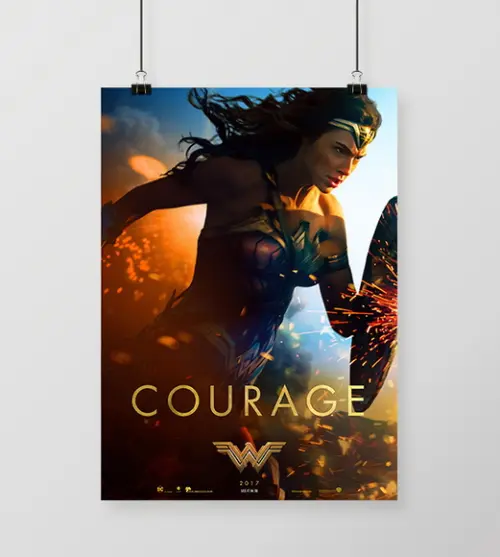 Quadro Filme / Mulher-Maravilha