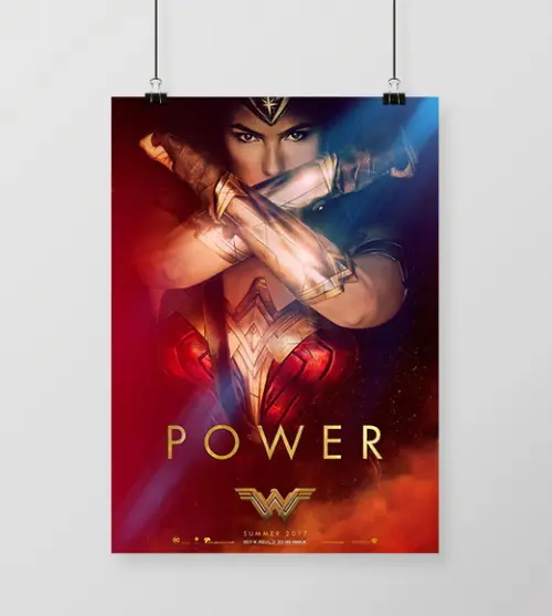 Quadro Filme / Mulher-Maravilha