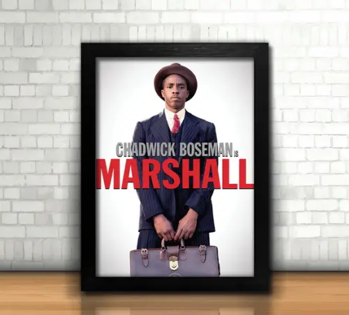 Quadro Filme Marshall / Chadwick Boseman