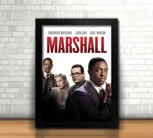 Quadro Filme Marshall / Chadwick Boseman