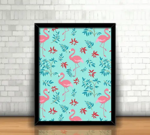 Quadro Flamingo