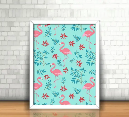 Quadro Flamingo
