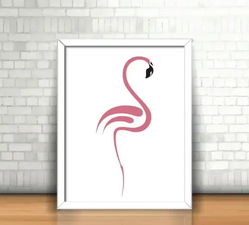 Quadro Flamingo