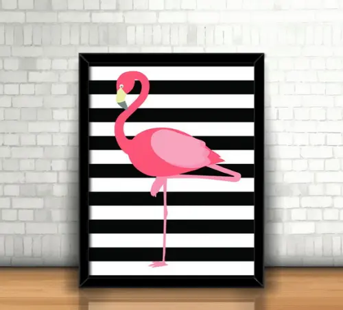 Quadro Flamingo