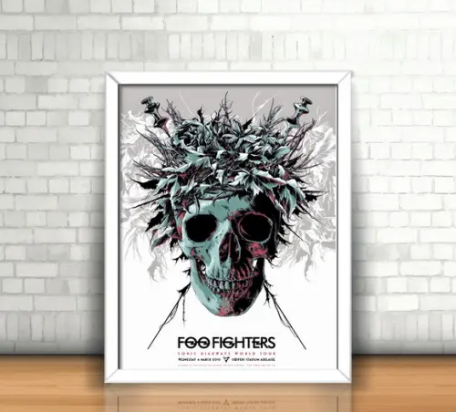 Quadro Foo Fighters
