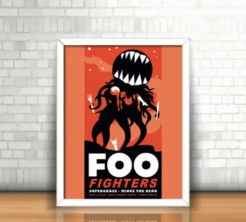 Quadro Foo Fighters