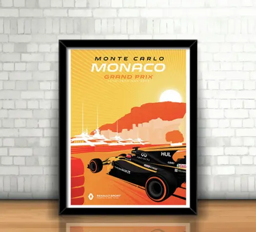 Quadro Fórmula 1 (2017)