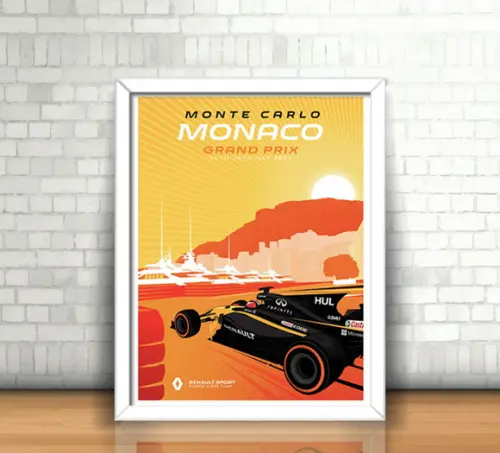 Quadro Fórmula 1 (2017)
