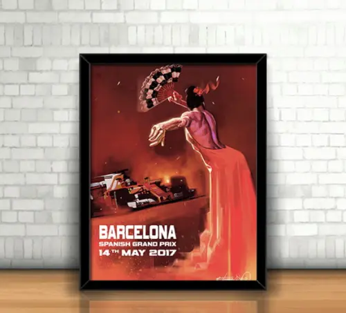 Quadro Fórmula 1 (2017)