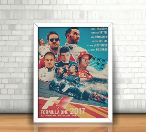 Quadro Fórmula 1 (2017)