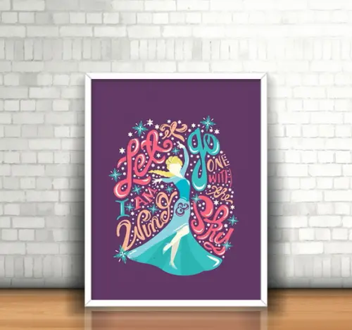 Quadro Frozen