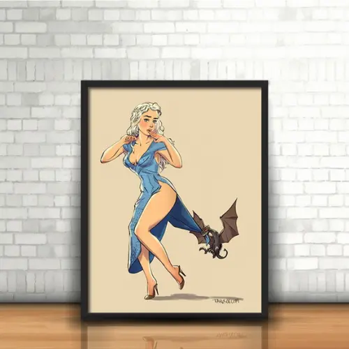 Quadro Game of Thrones Pinups