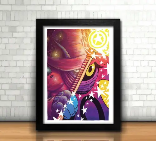 Quadro Gorpo / He-Man / 20x30cm / com vidro