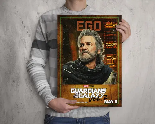 Quadro Guardiões da Galáxia / Ego