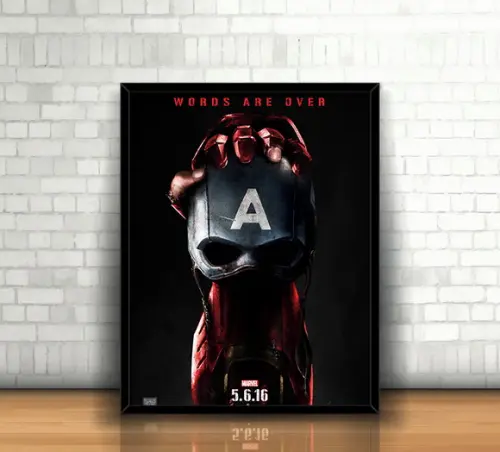 Quadro Guerra Civil Marvel