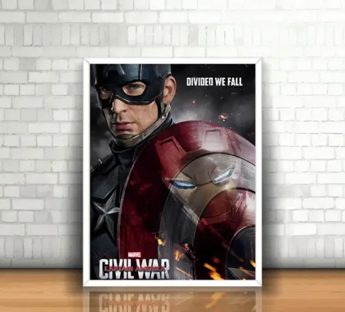 Quadro Guerra Civil Marvel