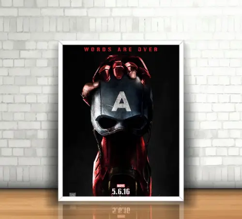 Quadro Guerra Civil Marvel