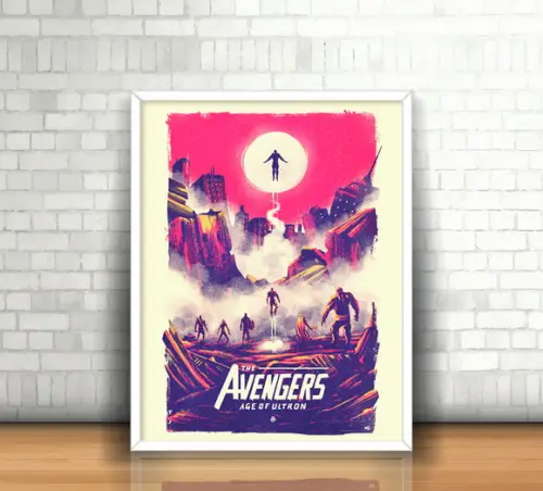 Quadro Guerra Civil Marvel